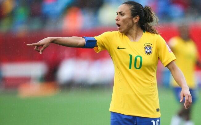 Marta foi convocada para os amistosos da seleção brasileira