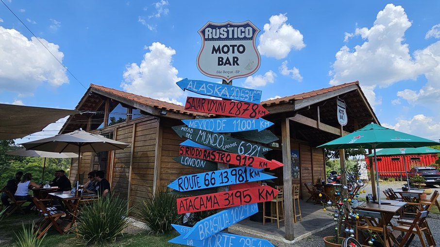 Rústico Moto Bar - em São Roque - SP