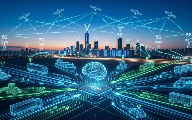 Rede 5G e IoT transformam rastreamento em gestão de dados