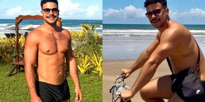 Sérgio Malheiros aproveita férias na Bahia e encanta seguidores