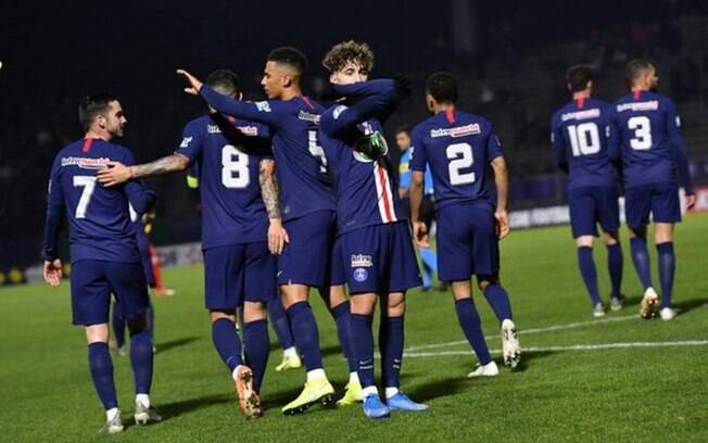 PSG goleou o Linas-Monthlery por 6 a 0 pela Copa da França