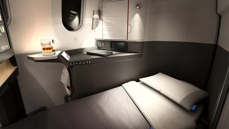 Nova proposta de cabine do Boeing 787-9 da American Airlines