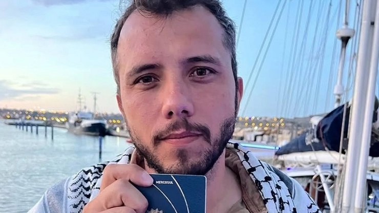 Itamaraty reage à libertação de ativista brasiliense detido em Israel: “Satisfação”