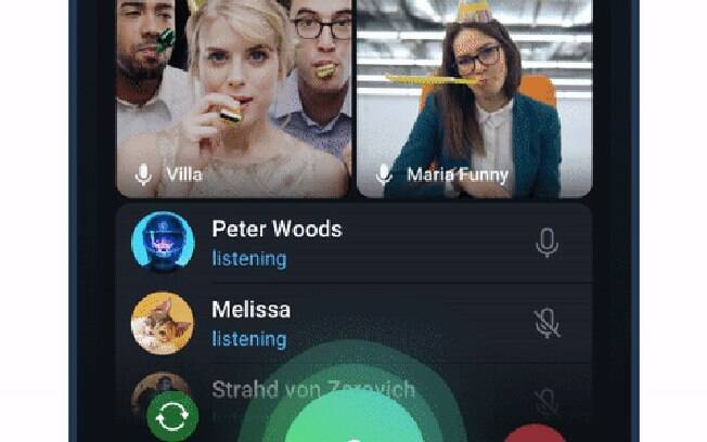 Telegram atualiza recurso para chamadas gratuitas com até mil pessoas