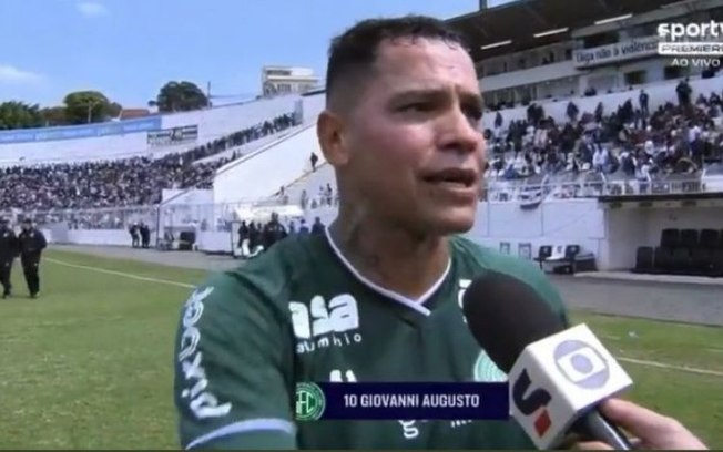 Giovanni Augusto critica postura de companheiro do Guarani: 'Geração mimada'