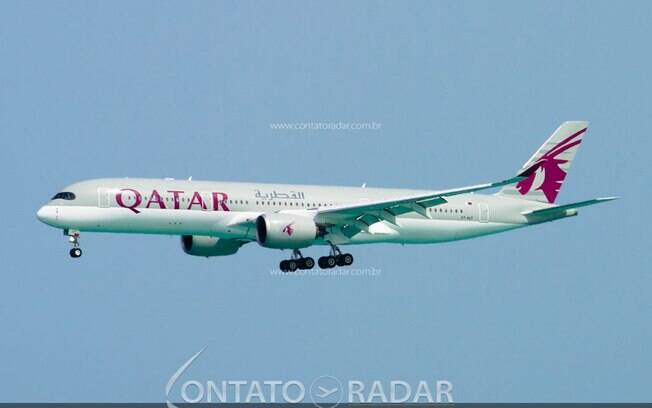 Qatar identifica fissuras no Airbus A350 durante processo de pintura