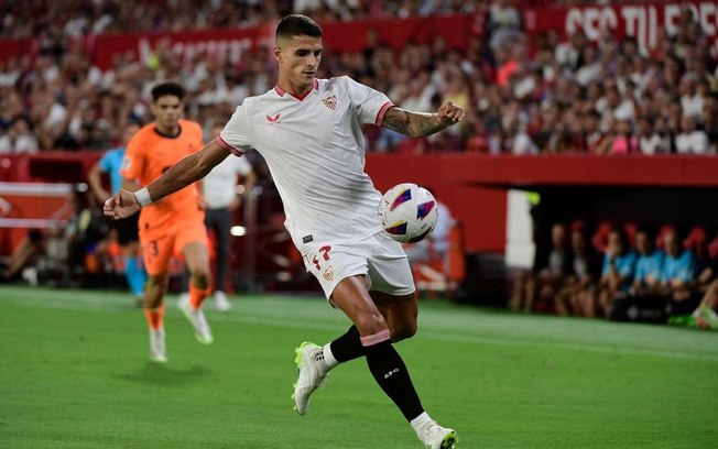 Lamela tem 15 jogos pelo Sevilla na temporada