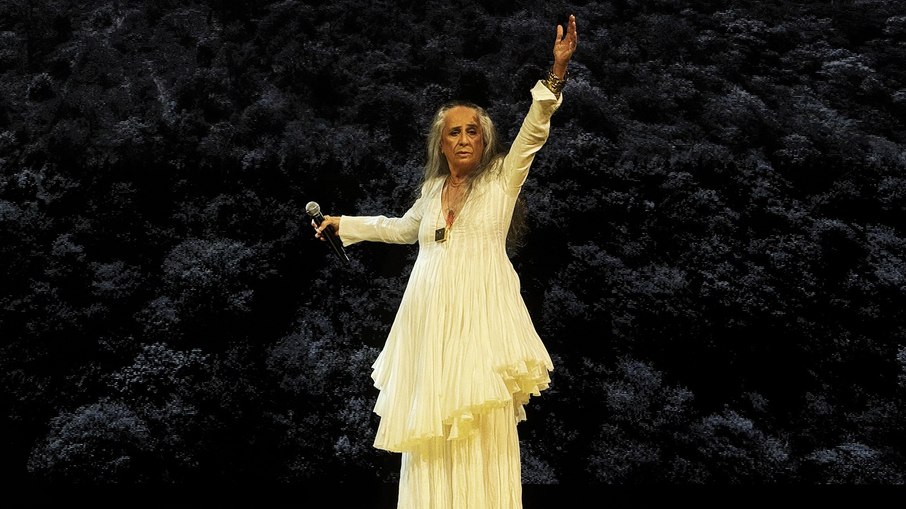 Maria Bethânia no show de 60 anos de carreira Maria Bethânia no show de 60 anos de carreira