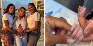 Silvana Oliveira, mãe de Ludmilla, celebra chegada da neta