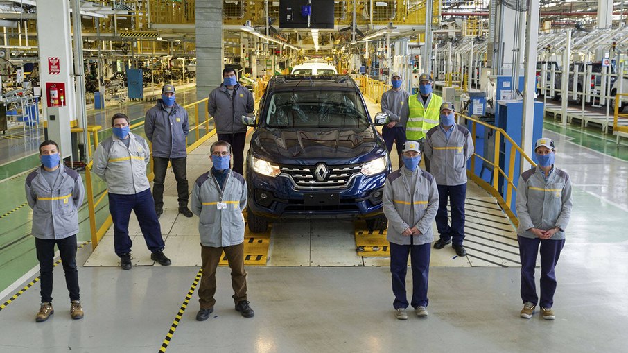 Fábrica da Renault na Argentina terá uma nova picape abaixo da Alaskan, que acabou não vindo ao Brasil