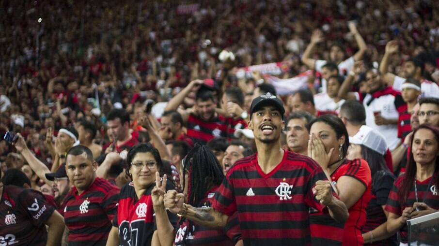Flamengo terá torcida única na partida contra o Palmeiras, pelo Brasileirão