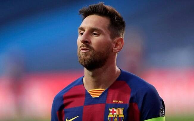 Messi foi alvo de brincadeira do clube brasileiro