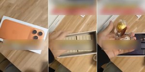 Funcionário ganha iPhone na festa da firma, mas recebe azulejos