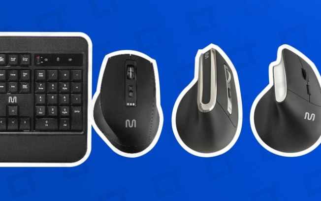 Multi lança mouses e teclados no Brasil com design ergonômico e várias funções