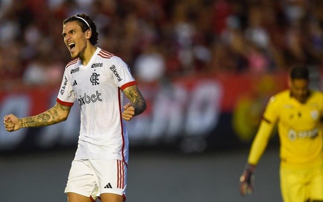 Pedro celebra gol pelo Flamengo e busca seguir evoluindo: ‘Precisamos continuar nesta pegada’