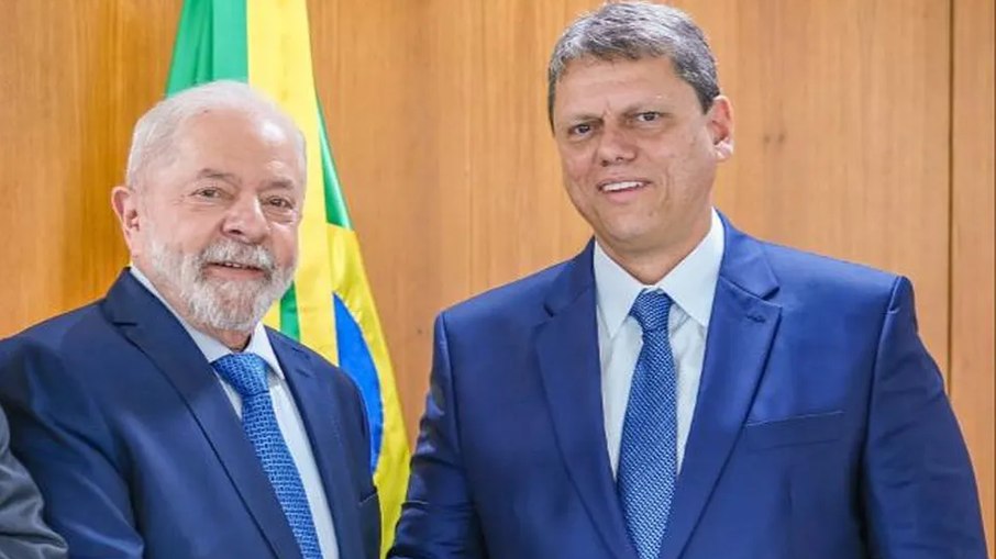 Lula se encontrou com Tarcísio de Freitas
