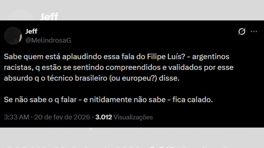 Filipe Luís revolta torcida do Fla ao comentar racismo a Vini Jr Filipe Luís revolta torcida do Fla ao comentar racismo a Vini Jr