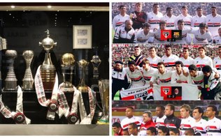 São Paulo provoca Palmeiras: venha conhecer nossa sala de troféus
