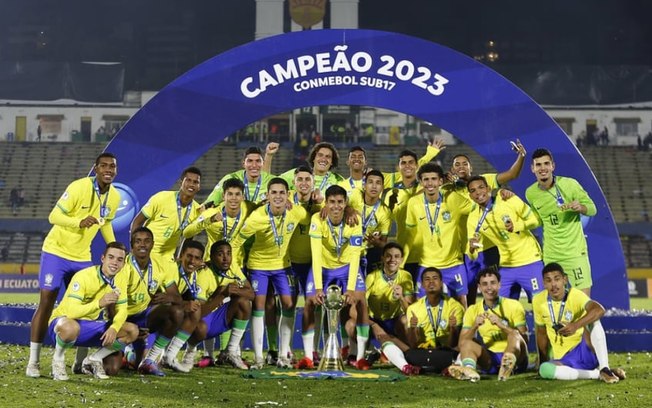 Brasil vai para o Mundial Sub-17 como atual campeão do Sul-Americano da categoria Brasil vai para o Mundial Sub-17 como atual campeão do Sul-Americano da categoria