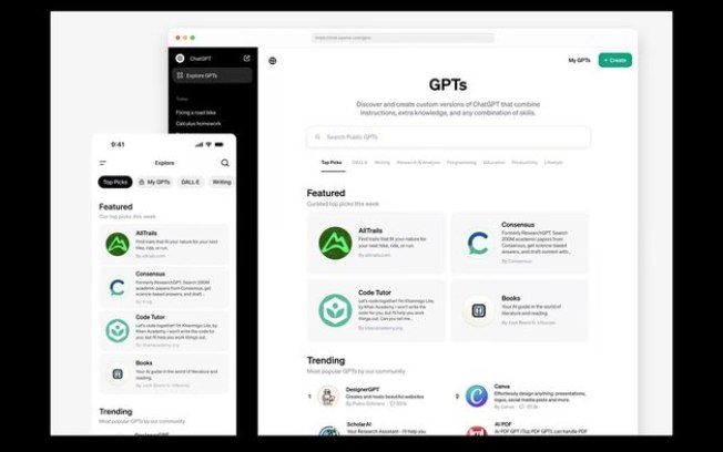 OpenAI lança loja com versões personalizadas do ChatGPT