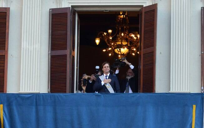 Novo presidente do Uruguai, Lacalle Pou tomou posse neste domingo (1º)