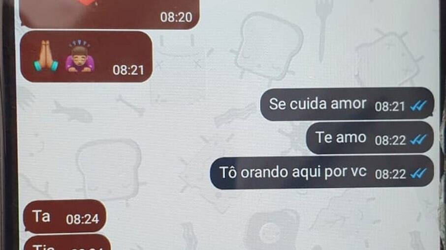 Mensagens trocadas por vítima do Jacarezinho antes de morrer em operação policial