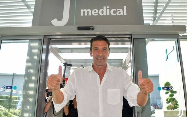 Buffon está de volta à Juventus