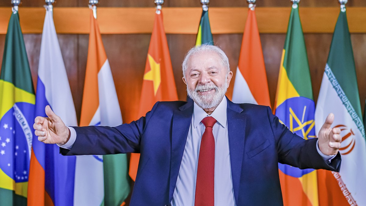 Presidente Luiz Inácio Lula da Silva (PT) durante Cúpula Virtual Extraordinária do BRICS