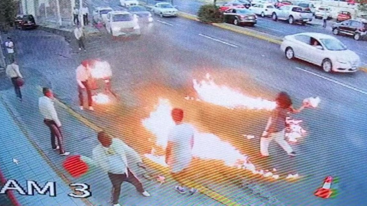 'Cuspidor de fogo' começou a lançar fogo contra integrantes de banda após discussão no México
