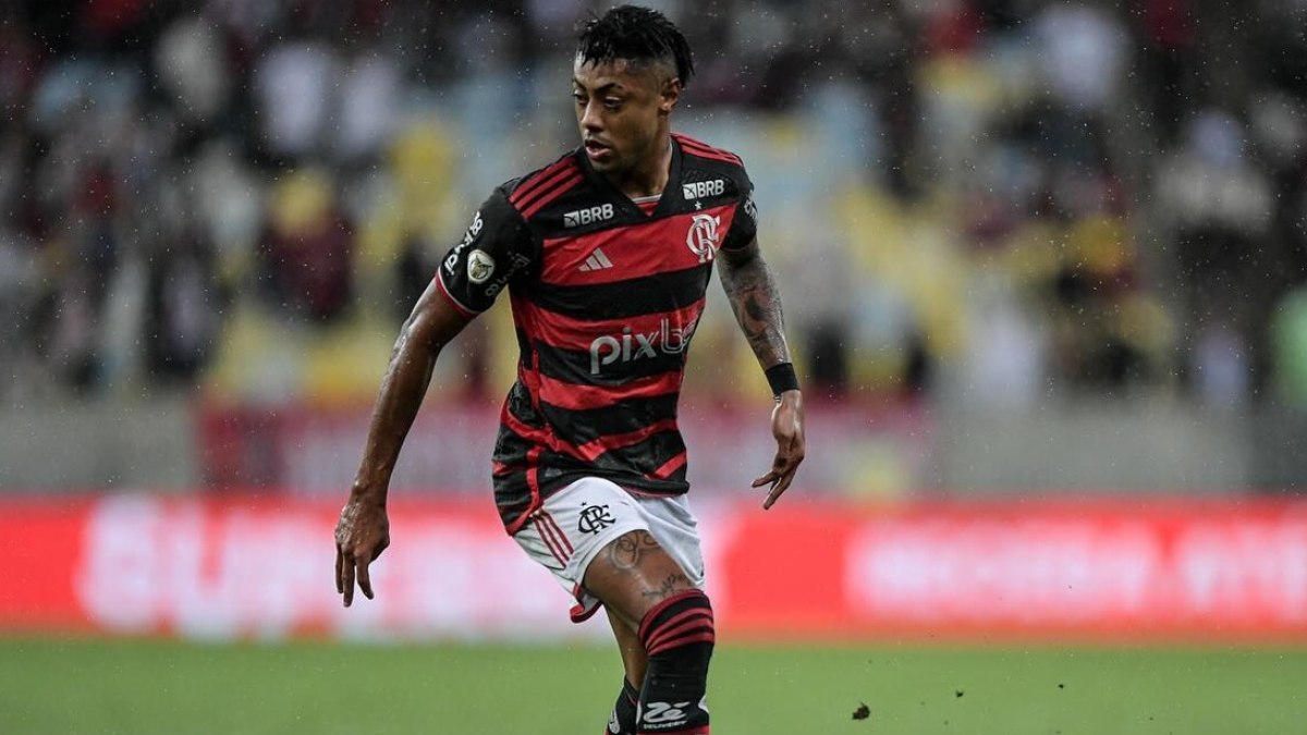 Bruno Henrique será um dos titulares do Flamengo no jogo contra o Criciúma