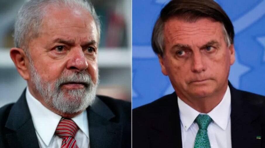 Lula e Jair Bolsonaro