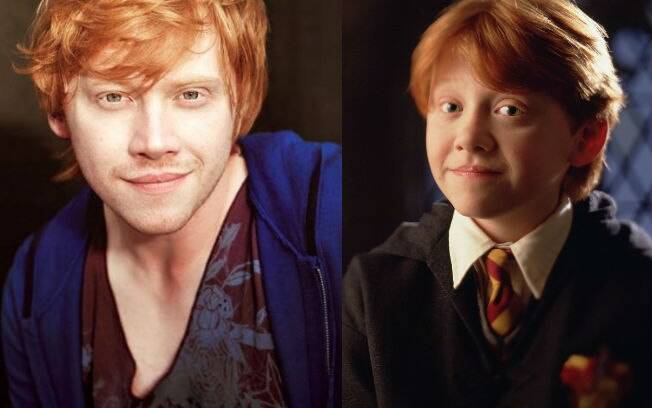 Antes e depois das celebridades: Rupert Grint quando era criança