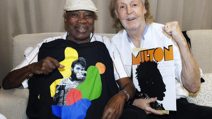 Milton Nascimento e Paul McCartney