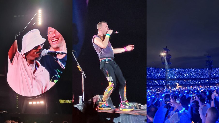 Coldplay inicia maratona de shows com Seu Jorge e show de luzes