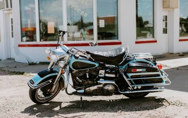 Harley-Davidson de Elvis Presley. Foto: divulgação/GWS Autions