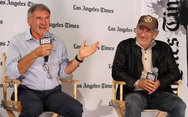 Harrison Ford reencontra ex-ator mirim de 'Indiana Jones' 38 anos