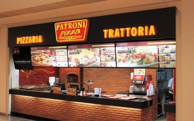 Patroni Pizza é uma das redes de franquias que chegaram ao topo redesenhando o caminho e oferecendo delivery