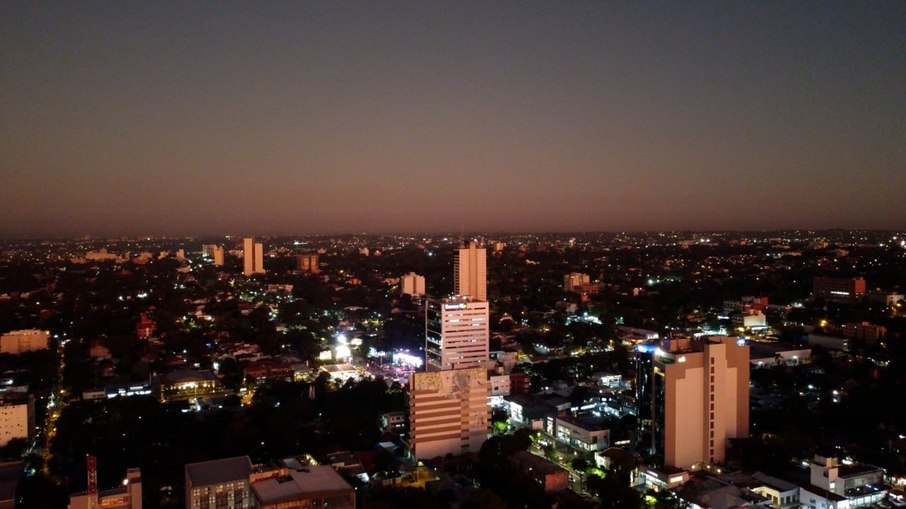 Assunção, a capital do Paraguai
