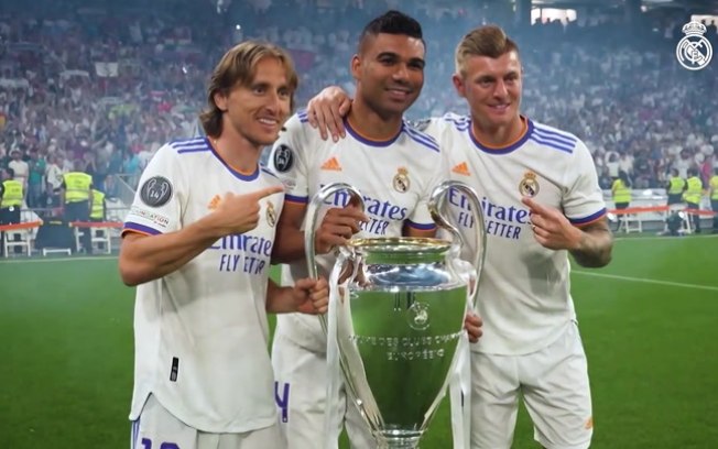 Casemiro e Modric formaram uma dupla memorável no Real Madrid