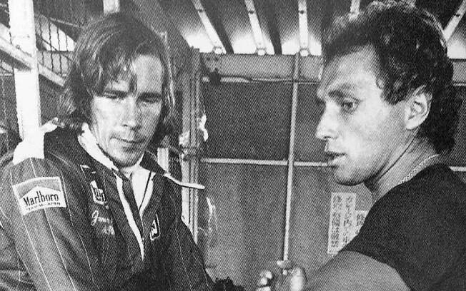 James Hunt e Jochen Mass