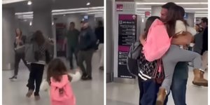 Vídeo mostra Ramagem com a família em aeroporto dos EUA