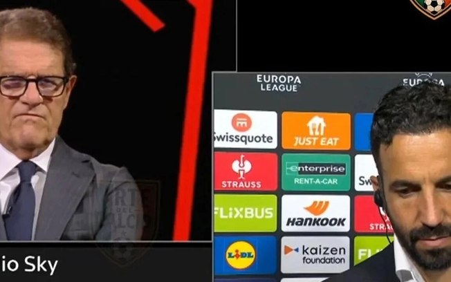 Rubén Amorim foi muito criticado após a derrota do Milan para o Benfica Rubén Amorim foi muito criticado após a derrota do Milan para o Benfica