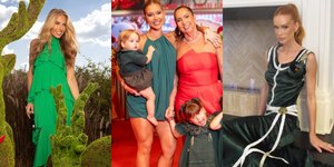 Novas mamães? Famosas passam Natal de verde e repercutem