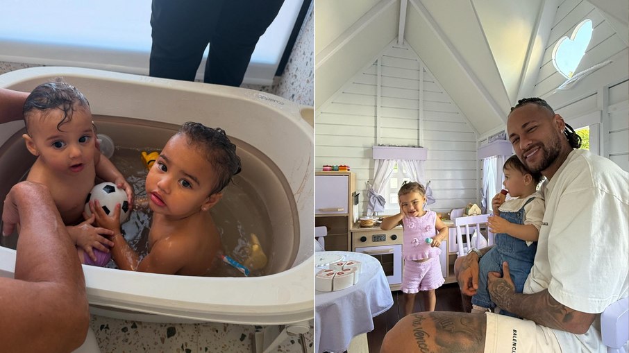 Mavie é filha de Bruna Biancardi, enquanto Helena é da relação com com a influenciadora Amanda Kimberlly