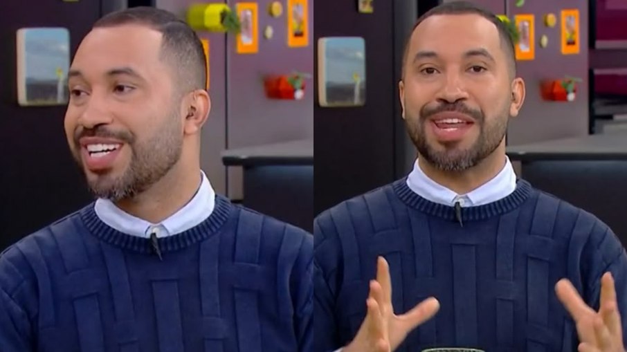 Gil do Vigor abre o coração no Mais Você Gil do Vigor abre o coração no Mais Você