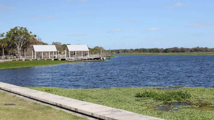 Lago Kissimmee, onde aconteceu o ataque Lago Kissimmee, onde aconteceu o ataque