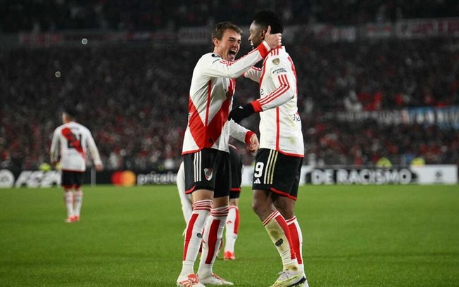 Autor dos dois tentos na vitória do River foi Miguel Borja