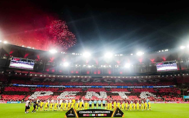 Maracanã recebeu Flamengo e Estudiantes (ARG) pela semifinal da Libertadores