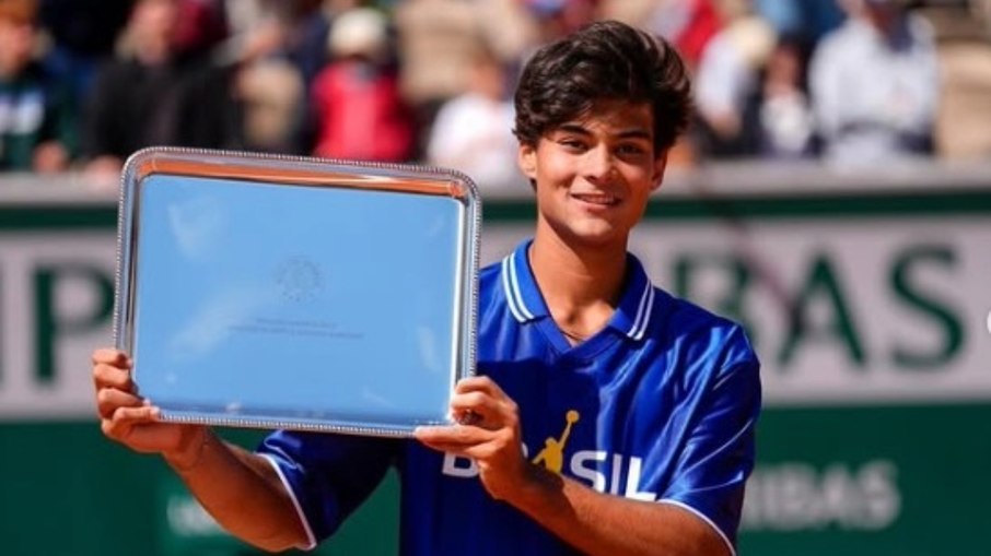 Guto Miguel foi o primeiro brasileiro a vencer o Roland Garros da categoria juvenil