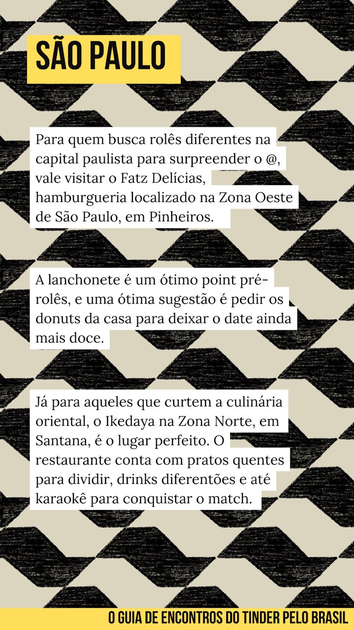 Date? Confira dicas de locais pelo Brasil para aproveitar o